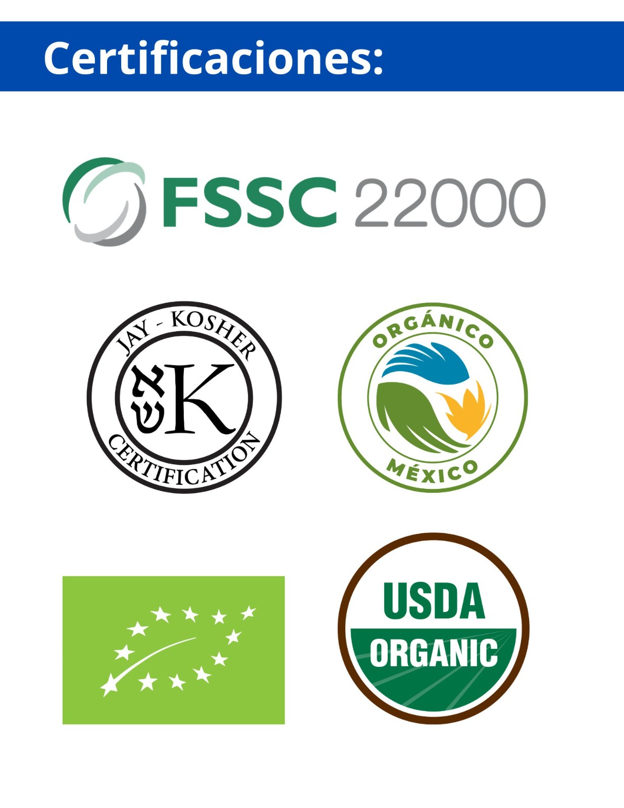 Certificaciones Salutary